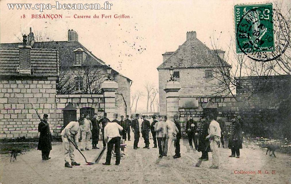 18 BESANÇON - Caserne du Fort Griffon